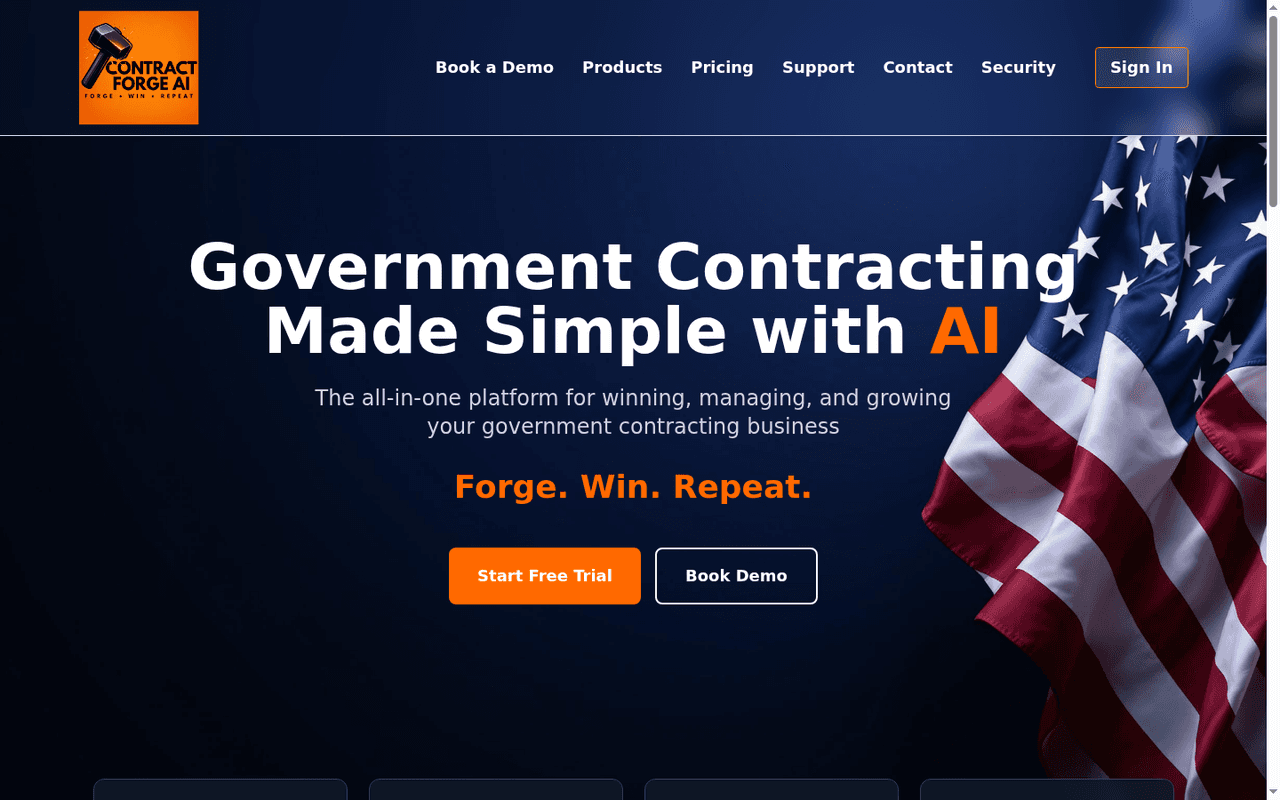 RFP Forge interface